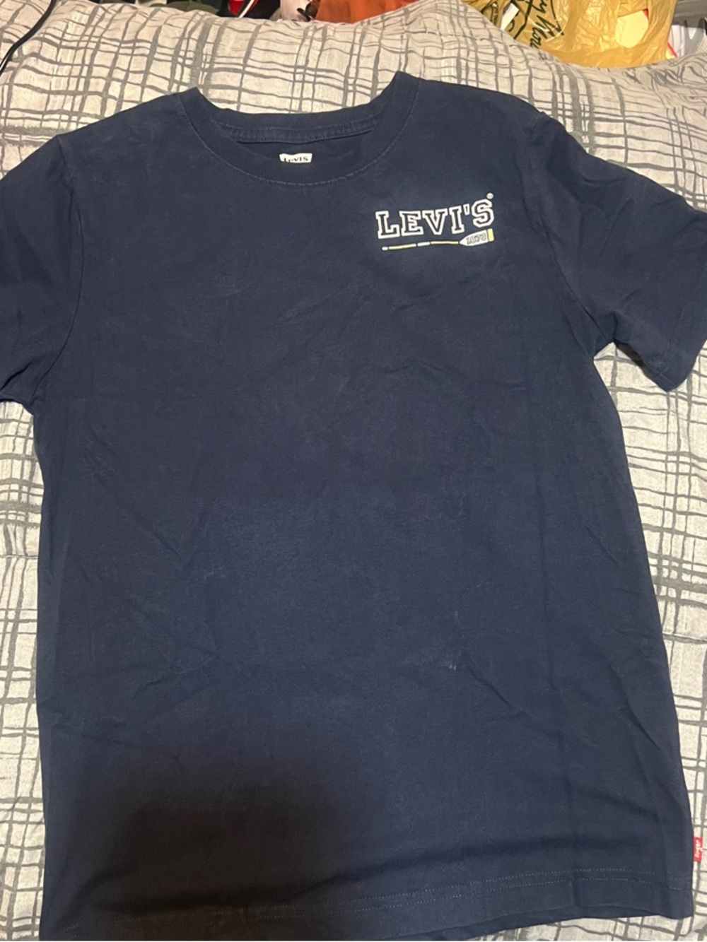 Levi's Navy Blue Short Sleeve Logo Tee